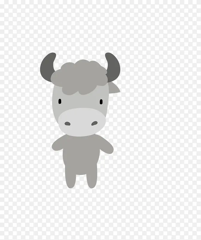 可爱小牛