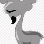 卡通山羊PNG下载 免费PNG素材