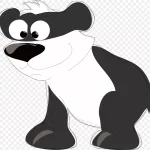 卡通狗熊PNG下载 透明背景PNG