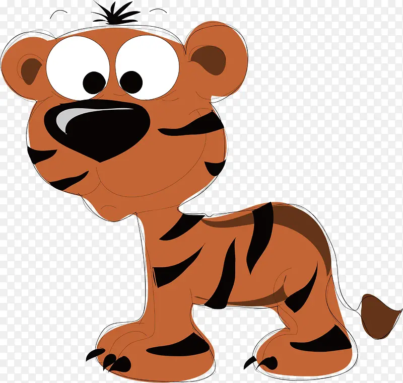 卡通老虎PNG下载