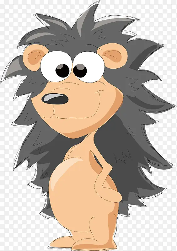 卡通刺猬PNG下载