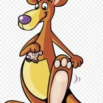 卡通袋鼠PNG下载 PNG素材下载