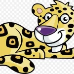 卡通豹子PNG下载 高清PNG