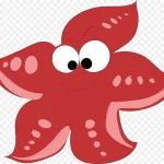 卡通海星PNG下载 PNG素材下载