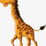 卡通可爱长颈鹿下载 高清PNG