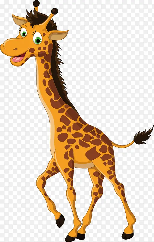 卡通可爱长颈鹿下载