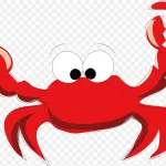 卡通螃蟹PNG下载 PNG素材下载