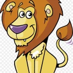 卡通狮子PNG下载 透明背景PNG