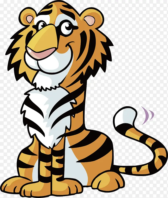 卡通老虎PNG下载
