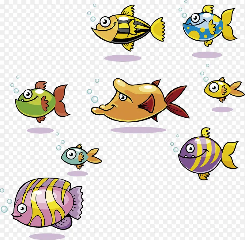 卡通鱼儿PNG下载