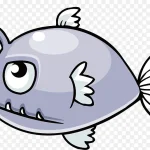卡通鱼PNG下载 透明背景PNG