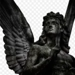 黑色雕塑 免费PNG素材