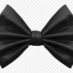 黑色蝴蝶结免抠素材 免费PNG素材