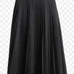 黑色百褶裙 免费PNG素材