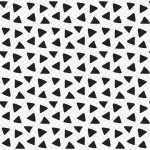 黑色三角形密集 免费PNG素材