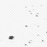 黑色不规则漂浮物 高清PNG