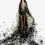 唯美女孩 透明背景PNG