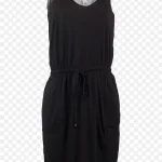 时尚黑色裙子 免费PNG素材