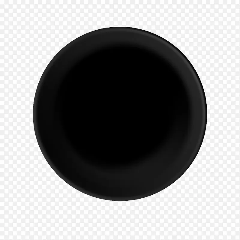 黑色盘子