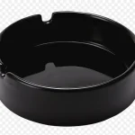 黑色烟灰缸免抠素材 PNG素材下载