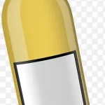 黑色瓶盖黄色玻璃瓶花生油矢量 PNG素材下载