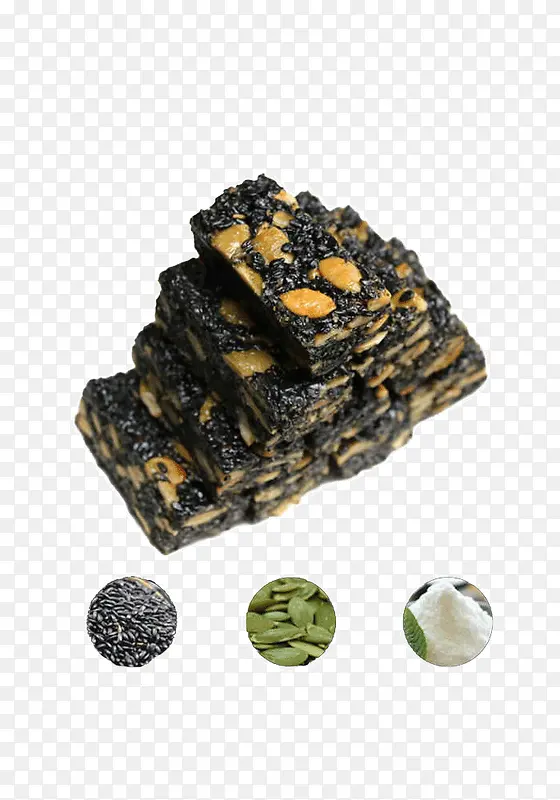 黑色花生糖