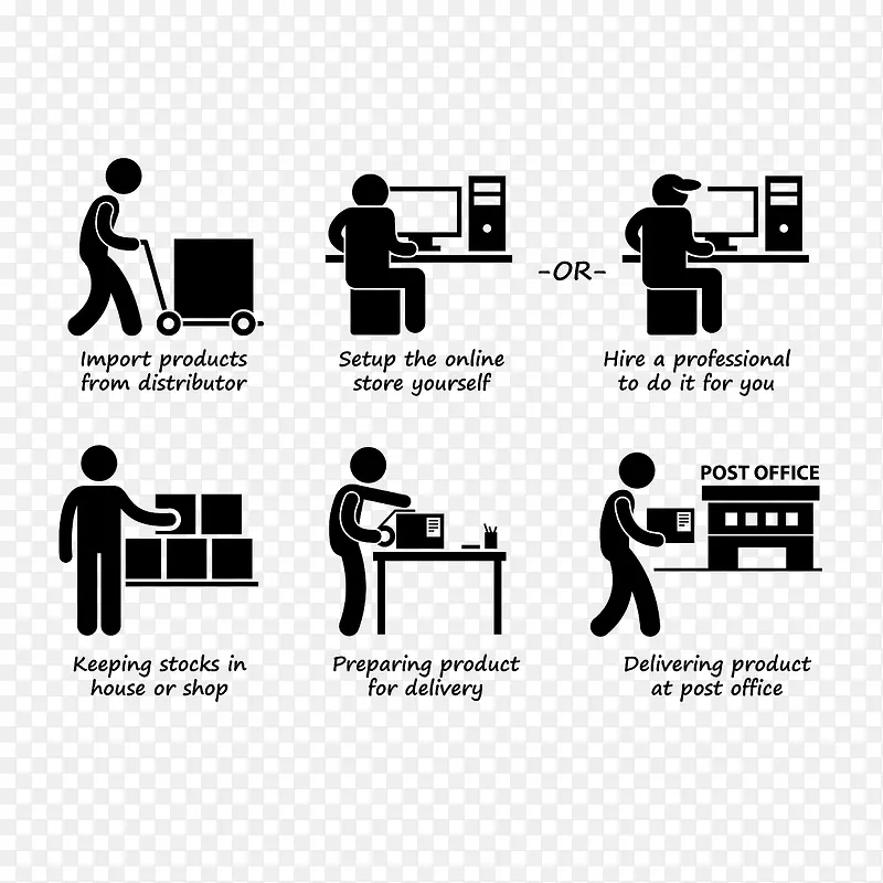 黑色小人之工作