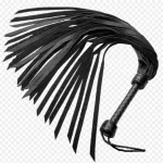 黑色皮鞭子免抠素材 免费PNG素材