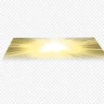 黄色炫光 高清PNG