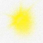 黄色炫光 PNG素材下载