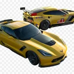 黄色赛车 免费PNG素材
