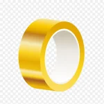 黄色胶带 高清PNG