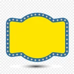 黄色框框 免费PNG素材