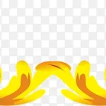 黄色边框 免费PNG素材