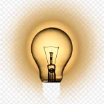 黄色灯泡 高清PNG