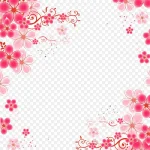 简约花纹 PNG素材下载