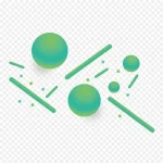 科技简约创意商务 透明背景PNG