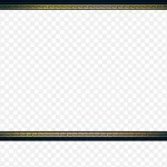 黑色简约边框 免费PNG素材