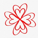 简约中国结素材 免费PNG素材