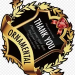 简约复古军徽免扣 高清PNG