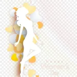 女性节日节日素材 PNG素材下载