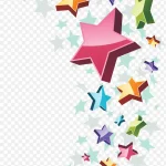 节日星星 PNG素材下载
