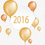 节日气球 高清PNG