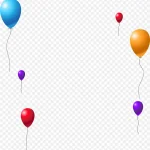 节日气球 免费PNG素材