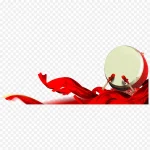 击鼓庆祝节日 免费PNG素材