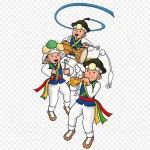 韩国节日少年 高清PNG