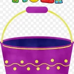 节日桶 透明背景PNG