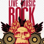 摇滚节日 PNG素材下载