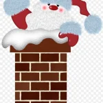 节日元素圣诞老人 透明背景PNG