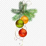 元旦设计元素 PNG素材下载